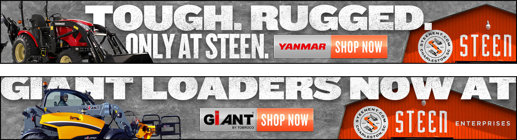 Steen Enterprises Banner Ads: 728x90