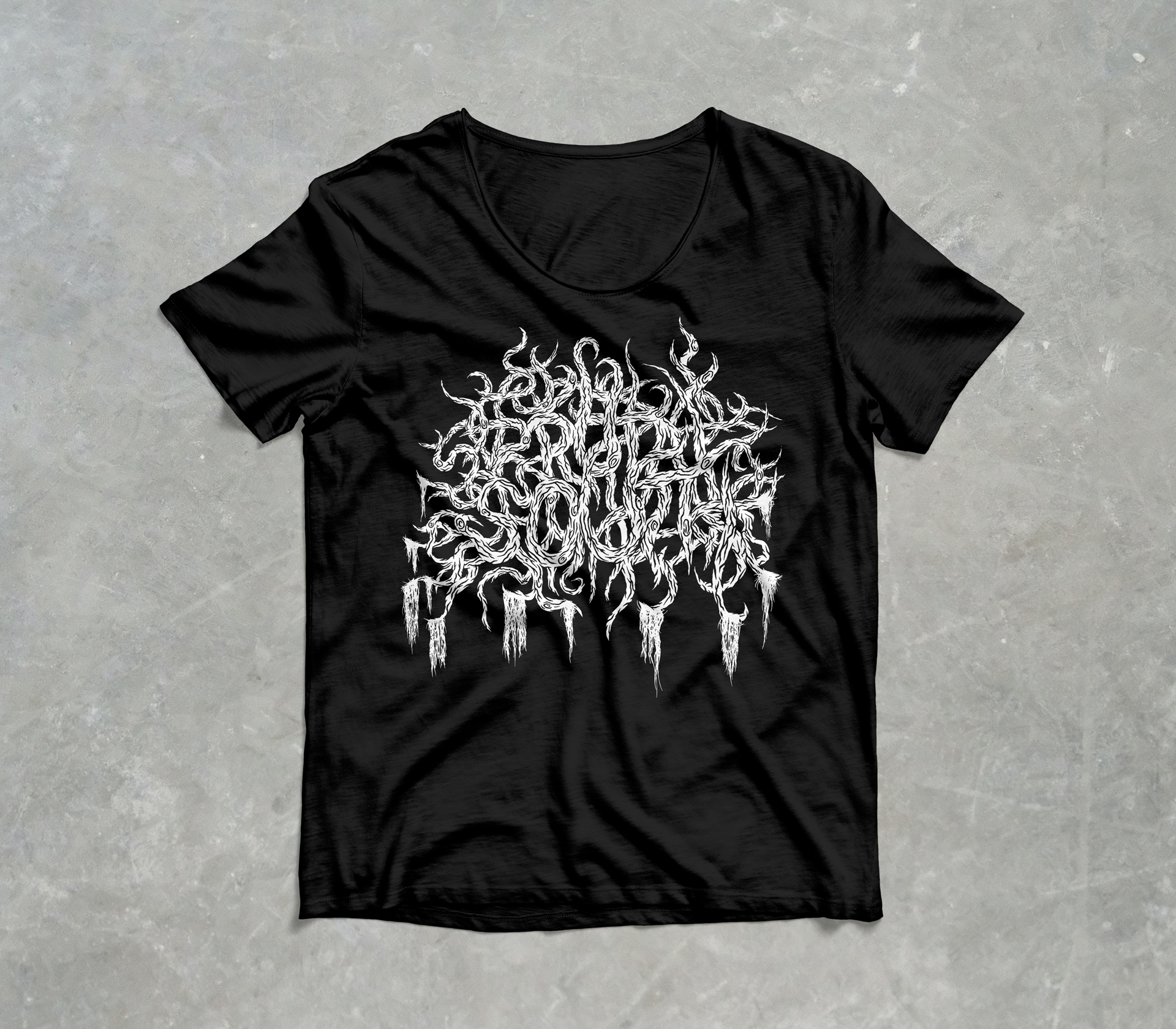 Brutal South t-shirt mockup