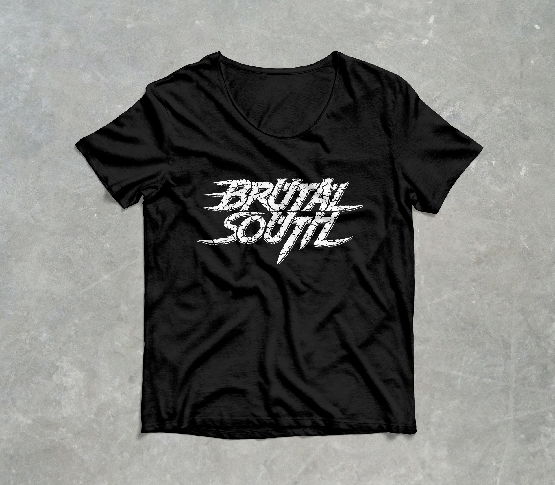 Brutal South t-shirt mockup