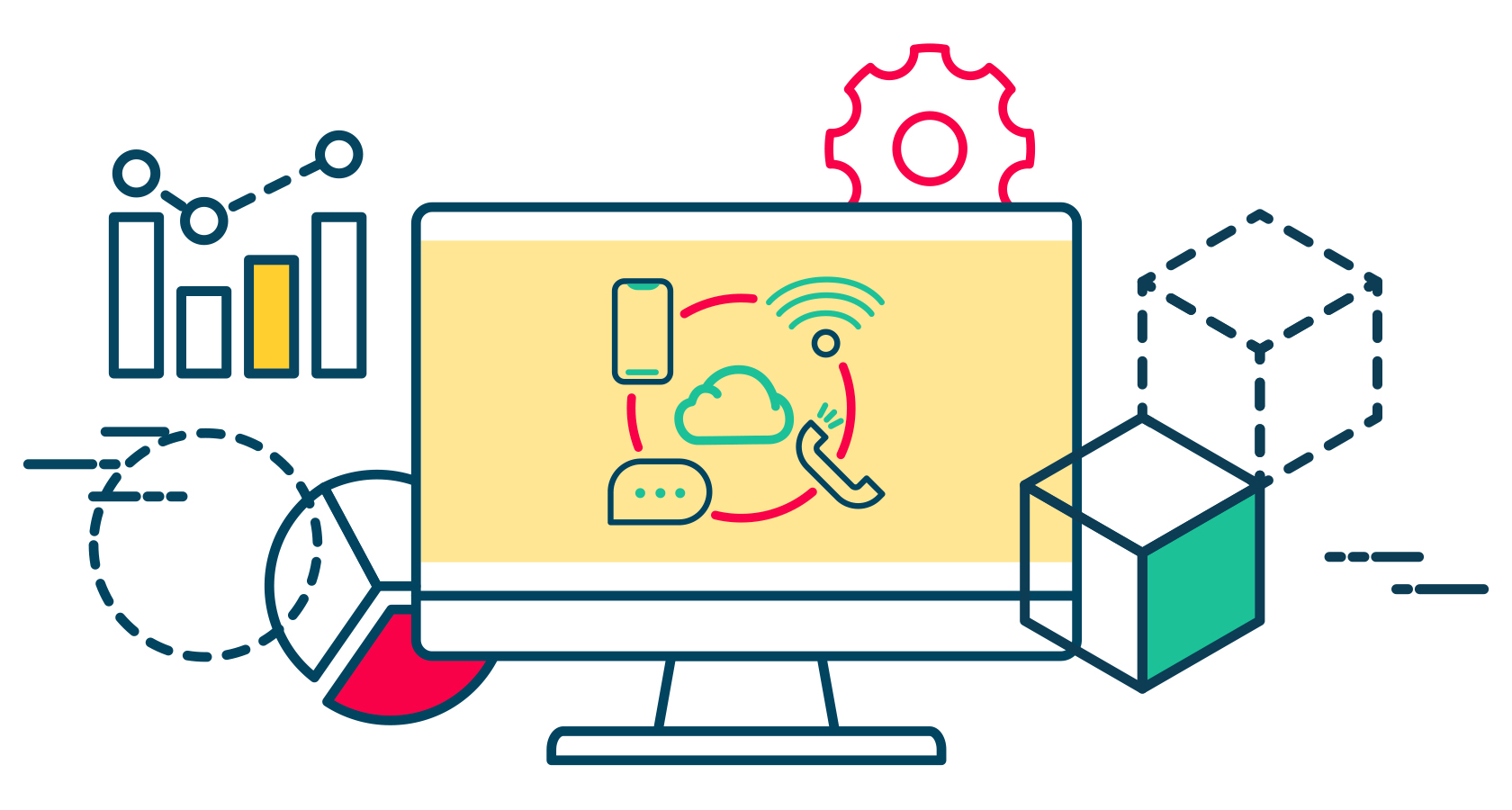 Contakt World Illustration: Developers