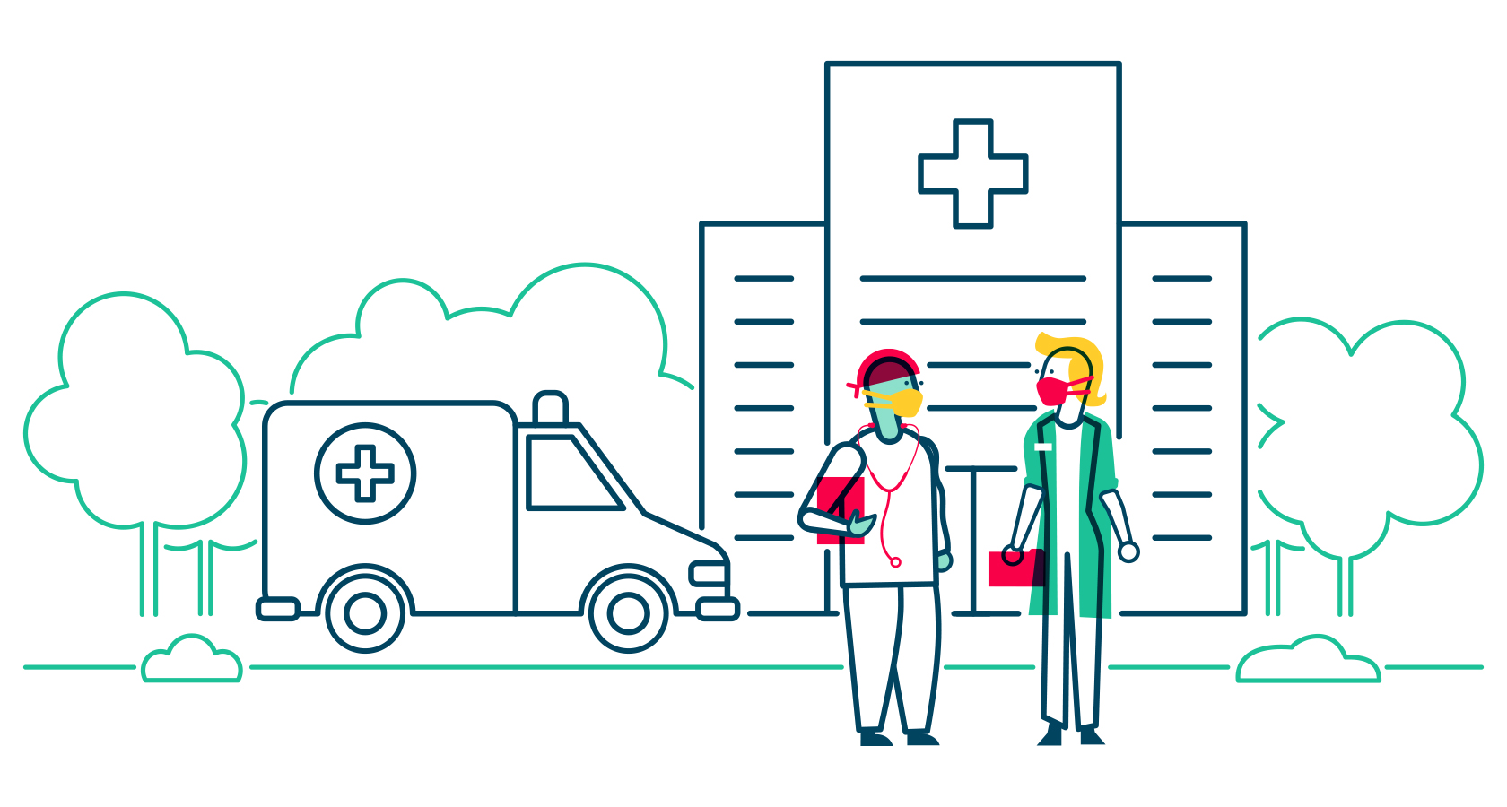 Contakt World Illustration: Health Agencies