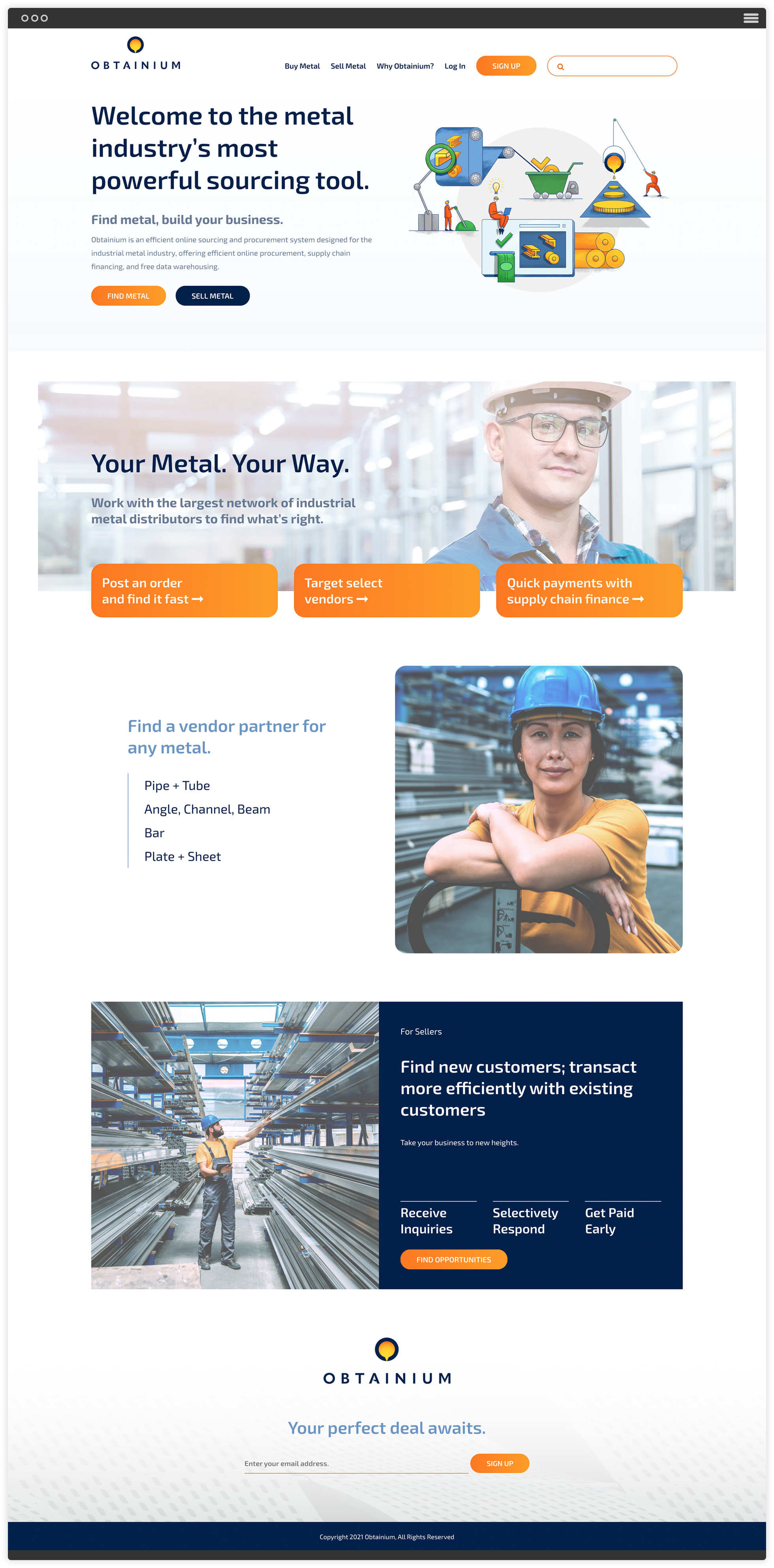 Obtainium Website Homepage