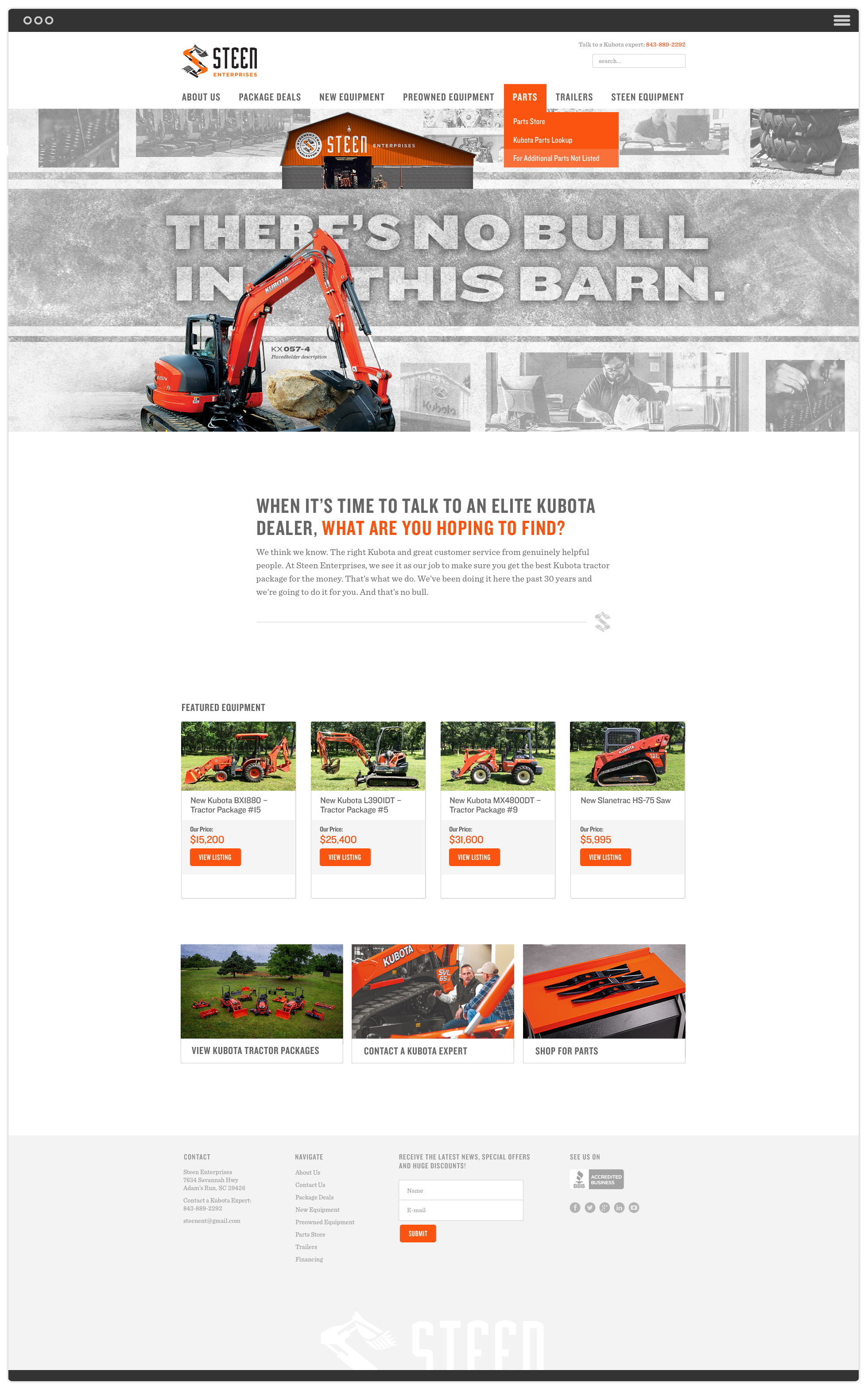 Steen Enterprises Homepage