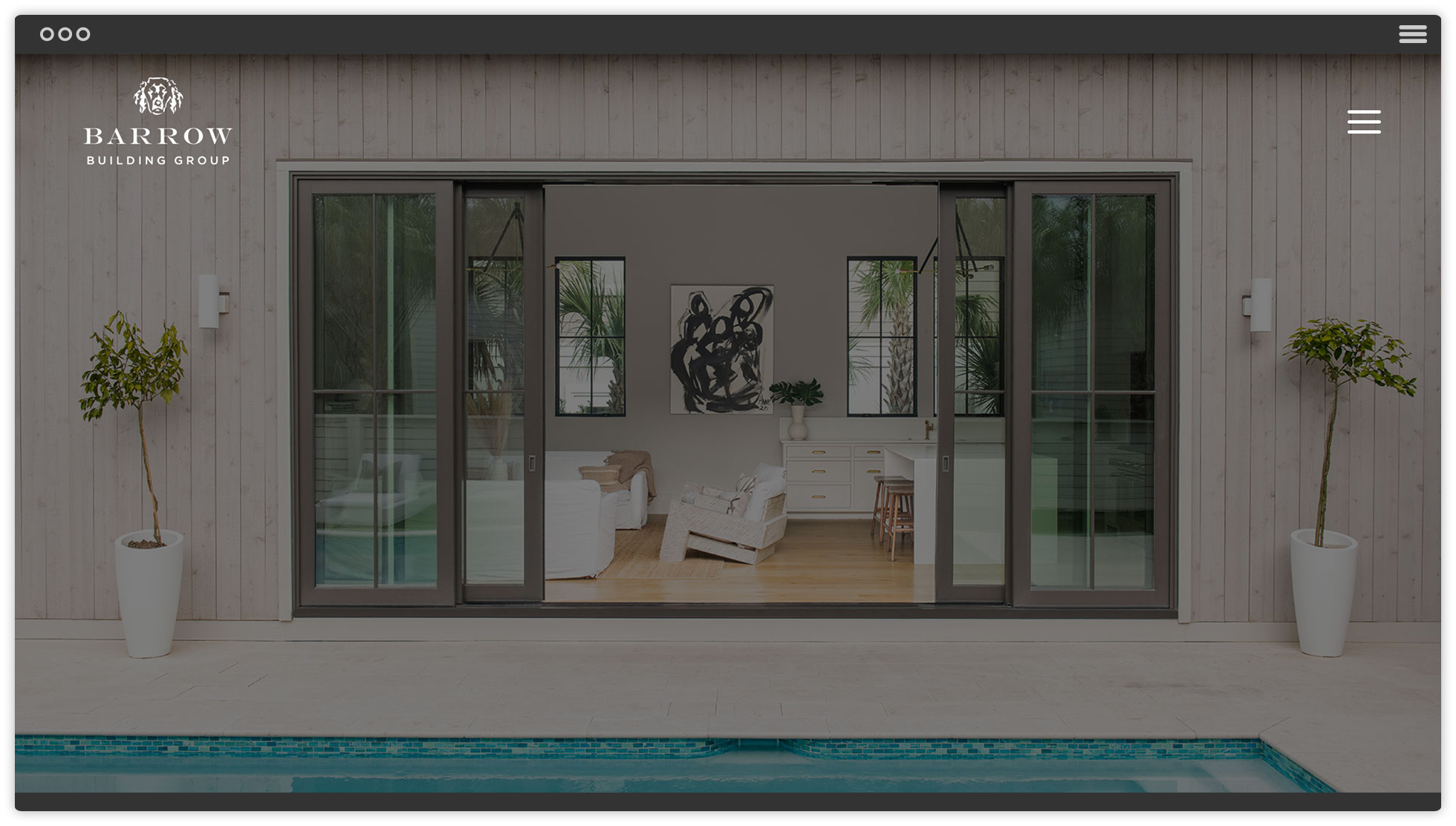 Barrow Building Group website homepage